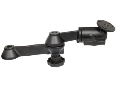 RAM® 12″ Double Swing Arm with Round Plate – C Size