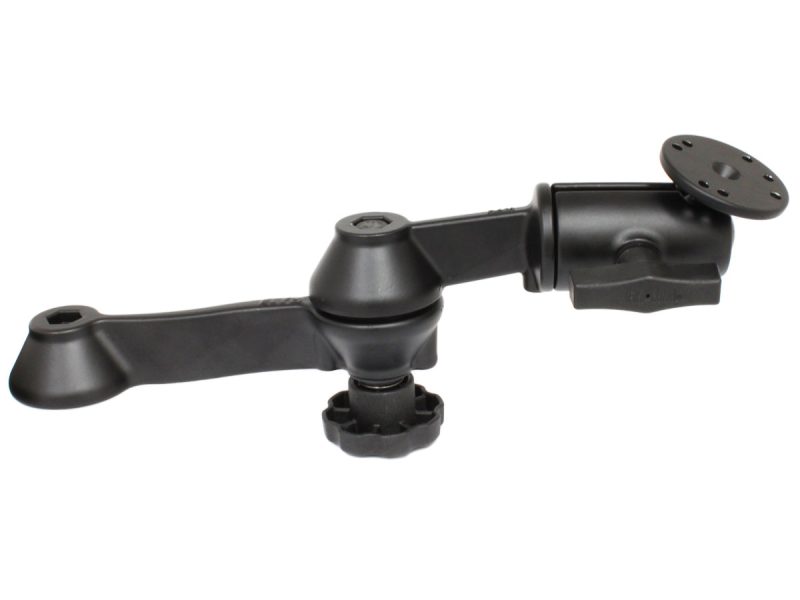 RAM® 12″ Double Swing Arm with Round Plate – C Size