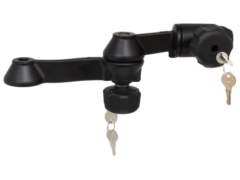 RAM® 12″ Locking Double Swing Arm with Swivel Socket