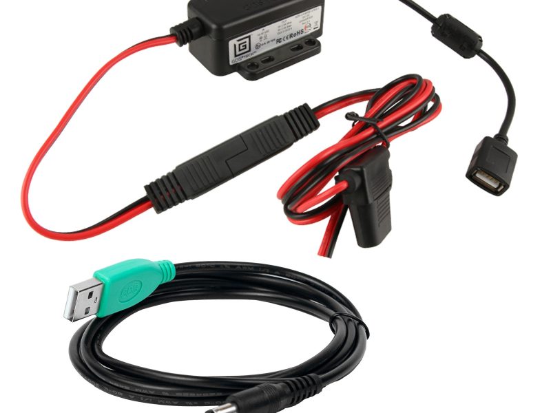 GDS® Modular 10-30V Hardwire Charger with USB-A to DC Cable
