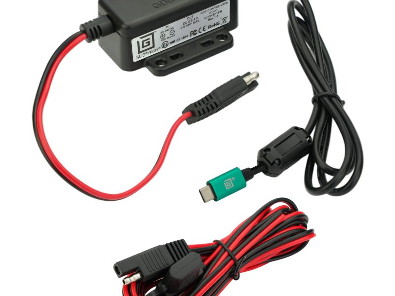 GDS® Modular 30-64V Hardwire Charger with Male USB Type-C