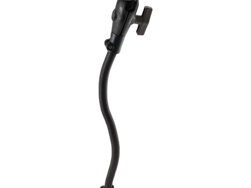 RAM® Pod™ I Vehicle Mount with 18″ Aluminum Rod and Round Plate – C Size