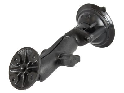 RAM® Twist-Lock™ Composite Suction Mount with Round Plate – Medium